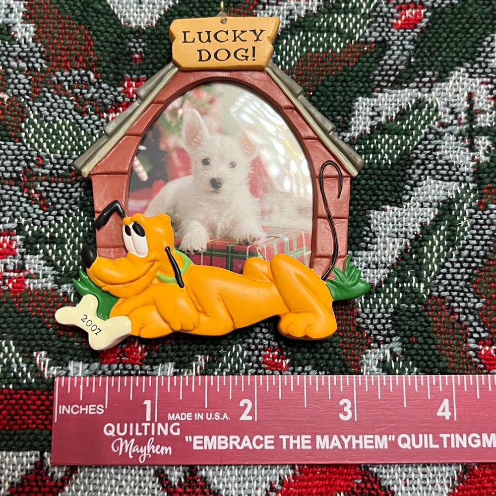 Hallmark Lucky Dog Pluto Frame w Magnetic 2007 - Picture 9 of 10